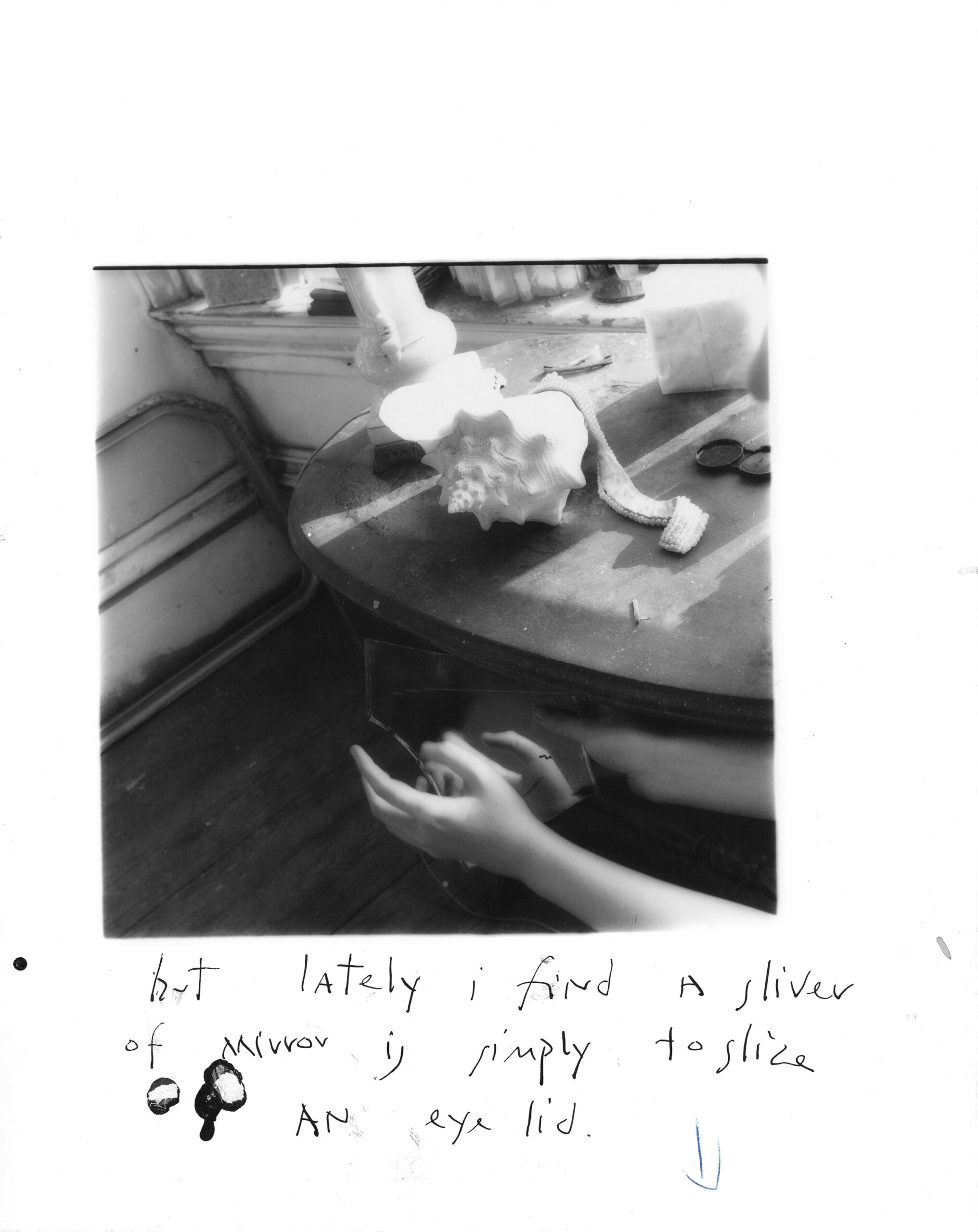 Francesca Woodman: Lately I Find a Sliver of Mirror Is Simply to Slice an Eyelid