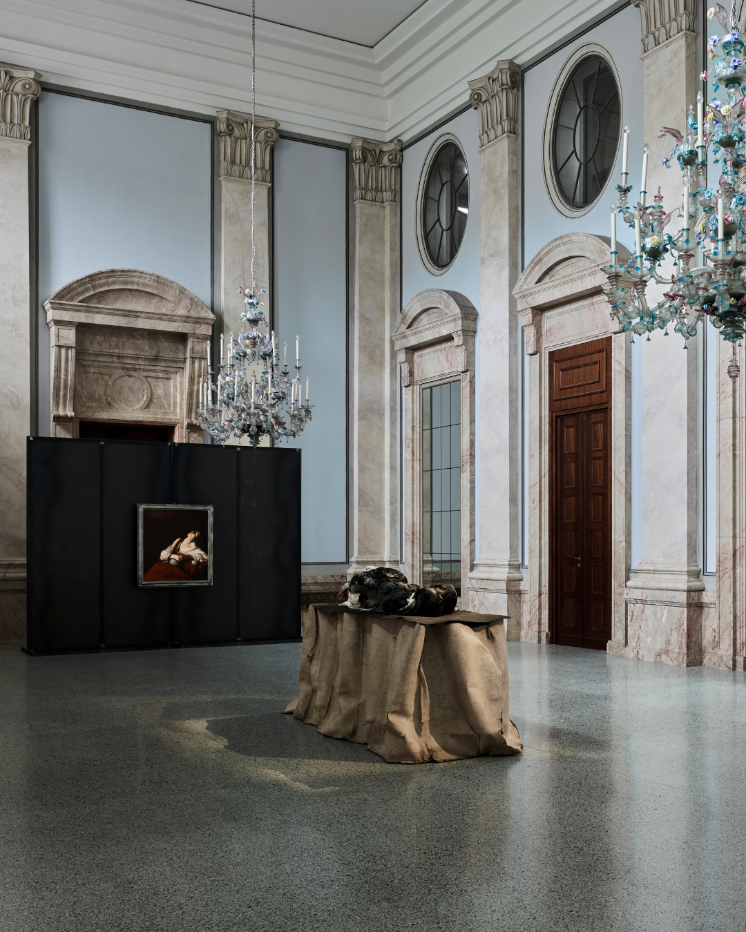 Caravaggio and Berlinde De Bruyckere
